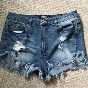 REWASH denim shorts